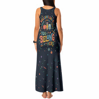 Happy to See Your Face Teacher School Supplies Tank Maxi Dress Welcome Back Teacher You Belong Here