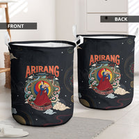 Arirang Korea Pride Laundry Basket Korean Taegeuk Culture Hanbok Woman Traditional Mugunghwa