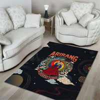 Arirang Korea Pride Area Rug Korean Taegeuk Culture Hanbok Woman Traditional Mugunghwa
