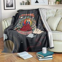 Arirang Korea Pride Blanket Korean Taegeuk Culture Hanbok Woman Traditional Mugunghwa