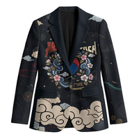 Arirang Korea Pride Blazer Korean Taegeuk Culture Hanbok Woman Traditional Mugunghwa