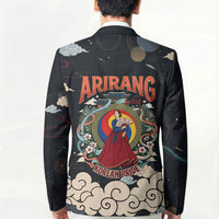 Arirang Korea Pride Blazer Korean Taegeuk Culture Hanbok Woman Traditional Mugunghwa