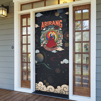 Arirang Korea Pride Door Cover Korean Taegeuk Culture Hanbok Woman Traditional Mugunghwa