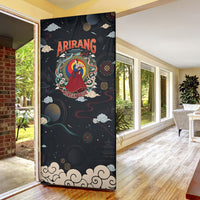 Arirang Korea Pride Door Cover Korean Taegeuk Culture Hanbok Woman Traditional Mugunghwa