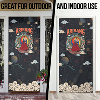 Arirang Korea Pride Door Cover Korean Taegeuk Culture Hanbok Woman Traditional Mugunghwa
