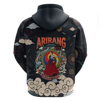 Arirang Korea Pride Hoodie Korean Taegeuk Culture Hanbok Woman Traditional Mugunghwa