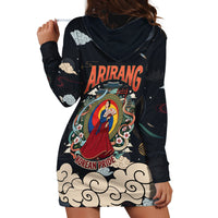 Arirang Korea Pride Hoodie Dress Korean Taegeuk Culture Hanbok Woman Traditional Mugunghwa