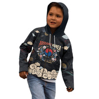 Arirang Korea Pride Kid Hoodie Korean Taegeuk Culture Hanbok Woman Traditional Mugunghwa