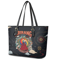 Arirang Korea Pride Leather Tote Bag Korean Taegeuk Culture Hanbok Woman Traditional Mugunghwa