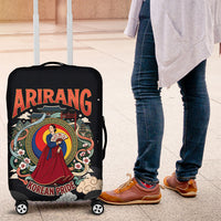 Arirang Korea Pride Luggage Cover Korean Taegeuk Culture Hanbok Woman Traditional Mugunghwa