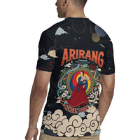 Arirang Korea Pride Rugby Jersey Korean Taegeuk Culture Hanbok Woman Traditional Mugunghwa