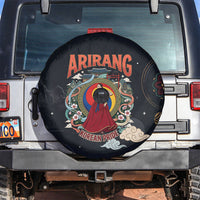 Arirang Korea Pride Spare Tire Cover Korean Taegeuk Culture Hanbok Woman Traditional Mugunghwa