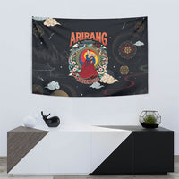 Arirang Korea Pride Tapestry Korean Taegeuk Culture Hanbok Woman Traditional Mugunghwa