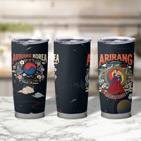 Arirang Korea Pride Tumbler Cup Korean Taegeuk Culture Hanbok Woman Traditional Mugunghwa