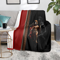 Ares Greek God Of War Blanket Warrior Ancient Mythology