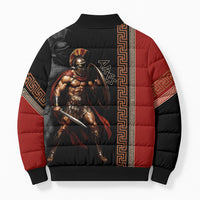 Ares Greek God Of War Bomber Puffer Jacket Warrior Ancient Mythology