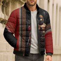 Ares Greek God Of War Bomber Puffer Jacket Warrior Ancient Mythology
