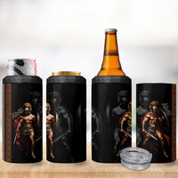 Ares Greek God Of War 4 in 1 Can Cooler Tumbler Warrior Ancient Mythology