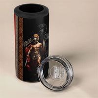 Ares Greek God Of War 4 in 1 Can Cooler Tumbler Warrior Ancient Mythology