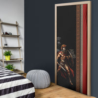 Ares Greek God Of War Door Cover Warrior Ancient Mythology