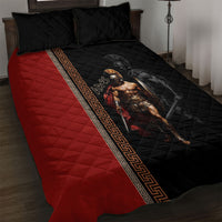 Ares Greek God Of War Quilt Bed Set Warrior Ancient Mythology