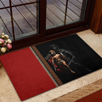 Ares Greek God Of War Rubber Doormat Warrior Ancient Mythology