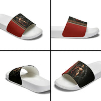 Ares Greek God Of War Slide Sandals Warrior Ancient Mythology