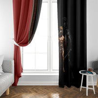 Ares Greek God Of War Window Curtain Warrior Ancient Mythology