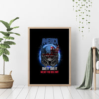 America Live It Love It Or Get The Hell Out Canvas Wall Art - Wonder Print Shop
