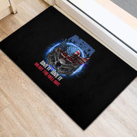 America Live It Love It Or Get The Hell Out Rubber Doormat - Wonder Print Shop