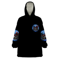 America Live It Love It Or Get The Hell Out Wearable Blanket Hoodie - Wonder Print Shop
