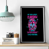 My Give A F Is Broken Canvas Wall Art - Wonder Print Shop