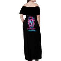 My Give A F Is Broken Family Matching Off Shoulder Maxi Dress and Hawaiian Shirt - Wonder Print Shop