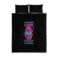 My Give A F Is Broken Quilt Bed Set - Wonder Print Shop