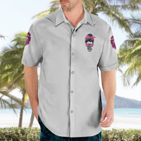 I'm A B Don't Try Me Rose Messy Bun Hawaiian Shirt - Wonder Print Shop