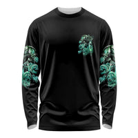 I'm Never Alone Skull Reaper Long Sleeve Shirt - Wonder Print Shop