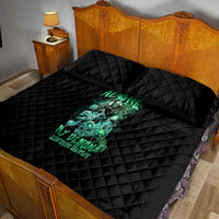 I'm Never Alone Skull Reaper Quilt Bed Set - Wonder Print Shop