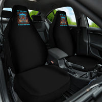 My Give A F Tiki Skull Car Seat Cover - Wonder Print Shop