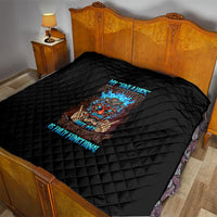 My Give A F Tiki Skull Quilt - Wonder Print Shop