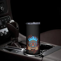 My Give A F Tiki Skull Skinny Tumbler - Wonder Print Shop