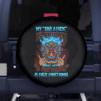 My Give A F Tiki Skull Spare Tire Cover - Wonder Print Shop
