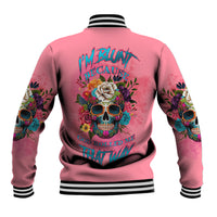 I'm Blunt Because God Rolled Me Baseball Jacket - Wonder Print Shop