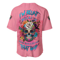 I'm Blunt Because God Rolled Me Baseball Jersey - Wonder Print Shop