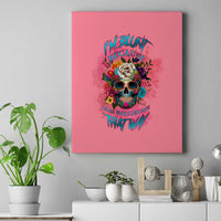 I'm Blunt Because God Rolled Me Canvas Wall Art - Wonder Print Shop