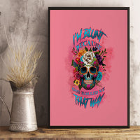 I'm Blunt Because God Rolled Me Canvas Wall Art - Wonder Print Shop