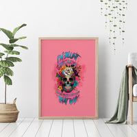 I'm Blunt Because God Rolled Me Canvas Wall Art - Wonder Print Shop