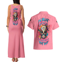 I'm Blunt Because God Rolled Me Couples Matching Tank Maxi Dress and Hawaiian Shirt - Wonder Print Shop