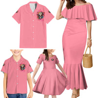 I'm Blunt Because God Rolled Me Family Matching Mermaid Dress and Hawaiian Shirt - Wonder Print Shop