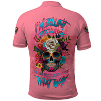 I'm Blunt Because God Rolled Me Polo Shirt - Wonder Print Shop