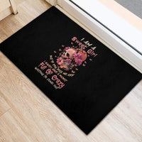 I'm Blunt Because God Rolled Me Rubber Doormat - Wonder Print Shop